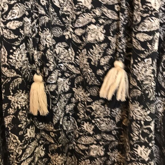 RACHEL Rachel Roy Womens Boho Top Size‎ M Dolman Sleeve Crochet Lace Oversized - Picture 4 of 12